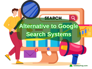 google alternative search systems